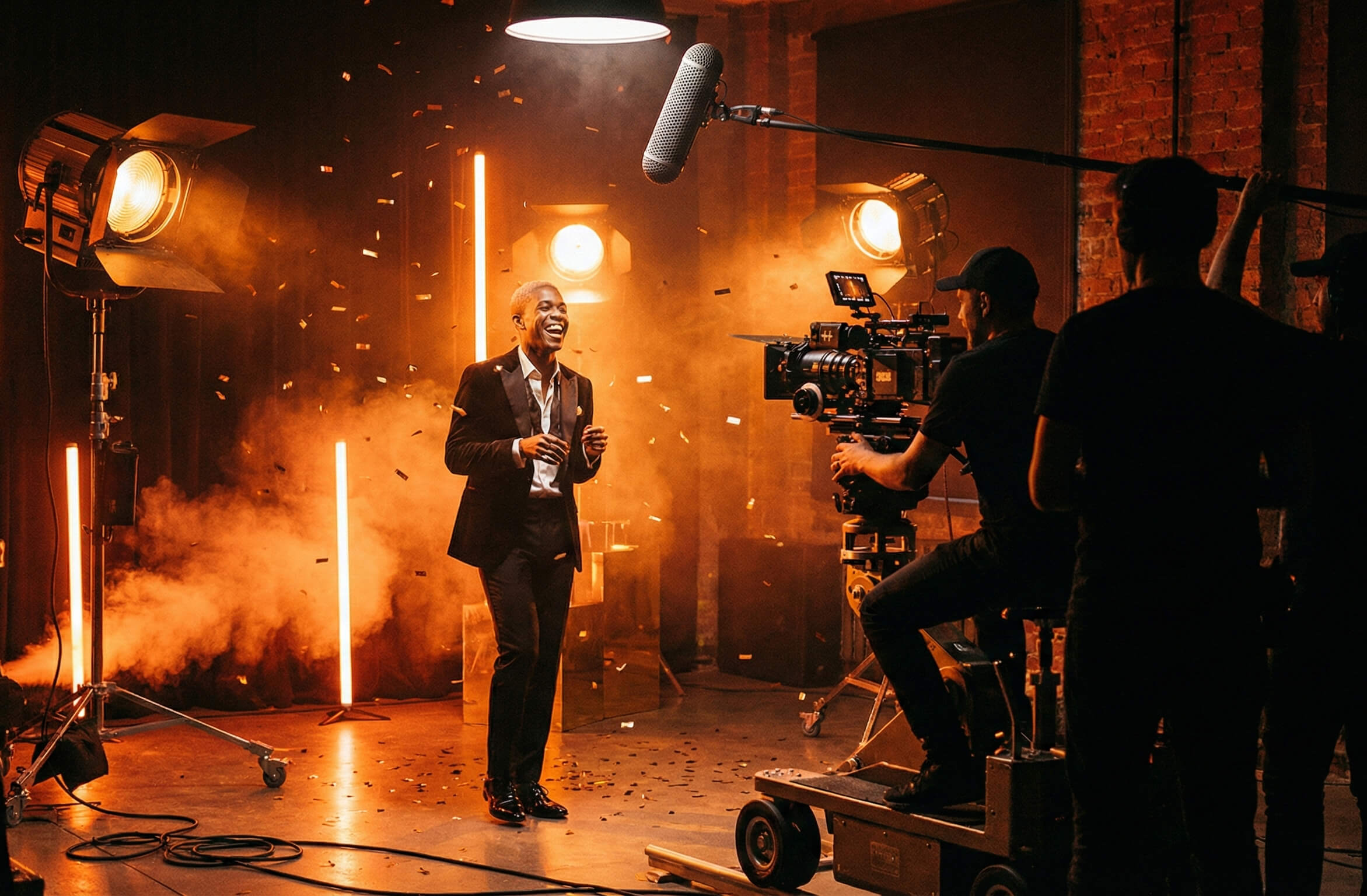 Feel like a star on set